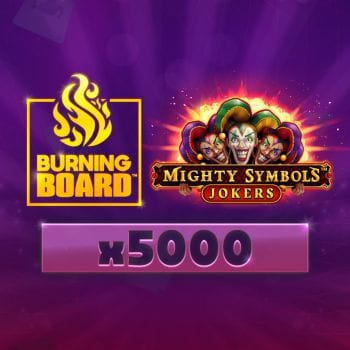 Mighty Symbols™_ Jokers Burning Board™